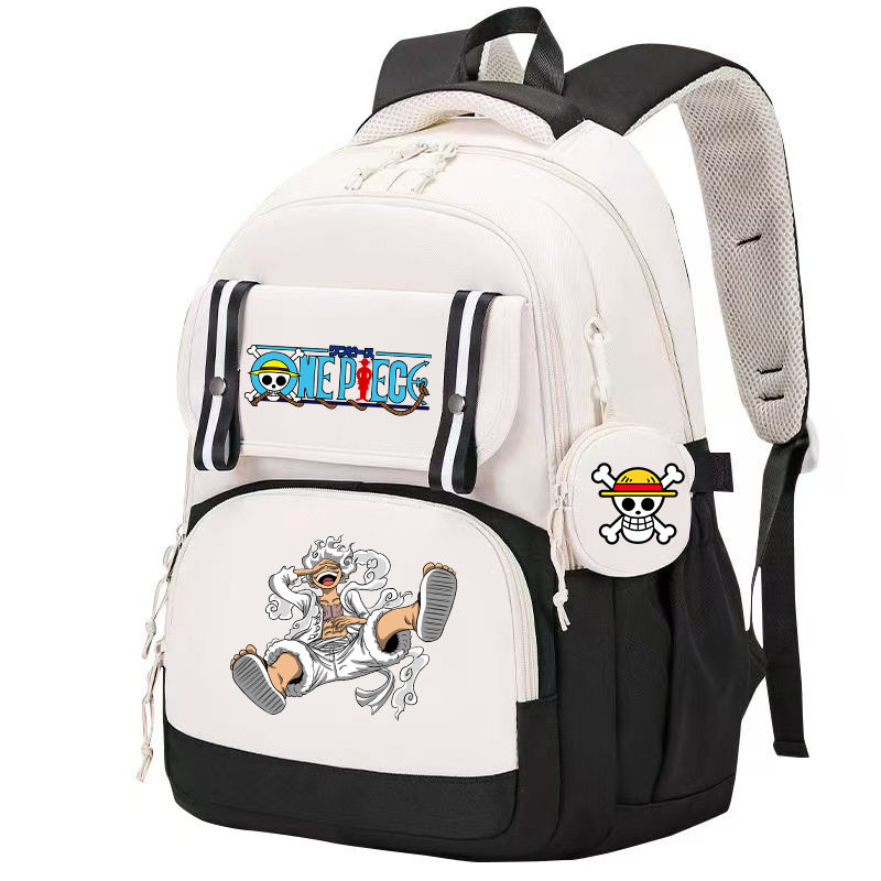 Laptop Accessories For Students - Anime One Piece Backpack Large Student