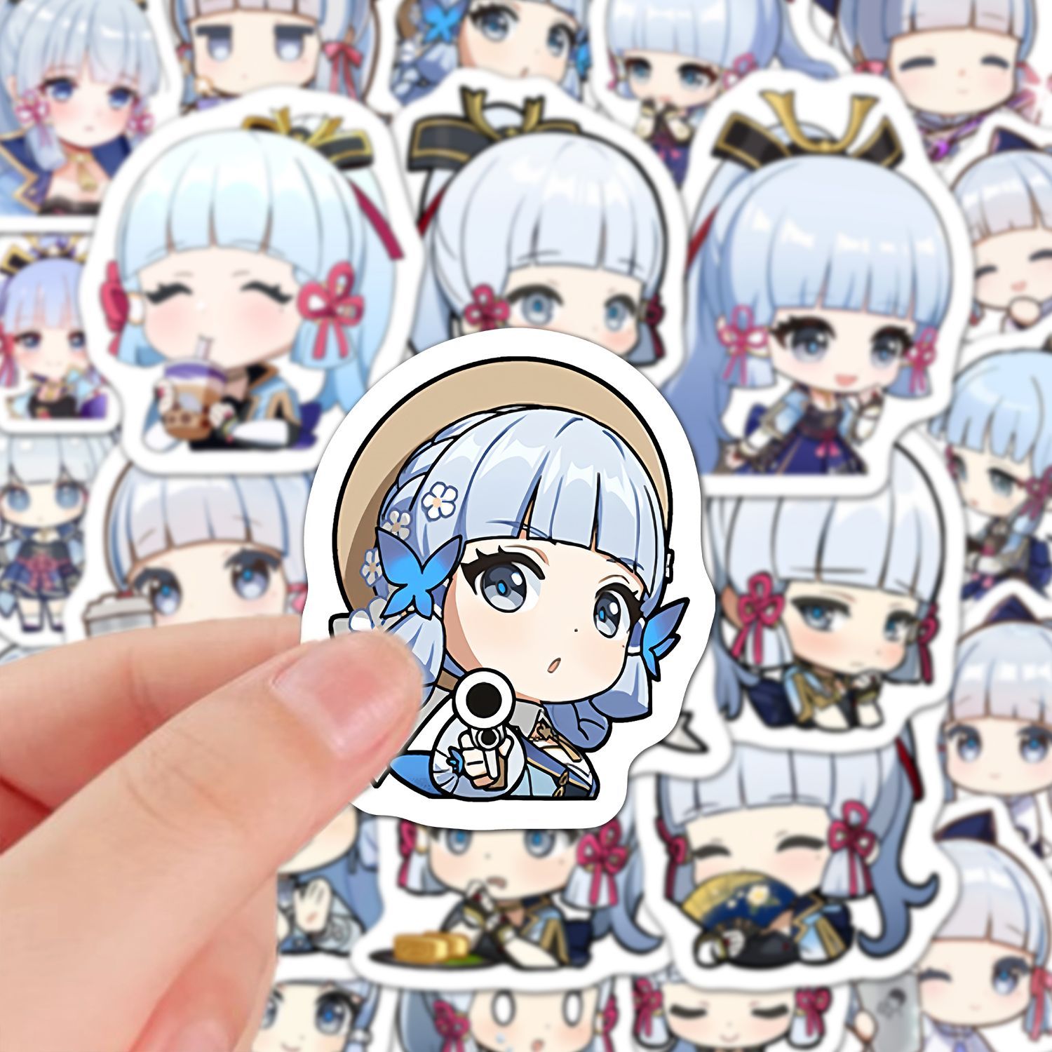 Kamisato Ayaka 60Pcs Genshin I - огляд і ціна Laptop Accessories For Students