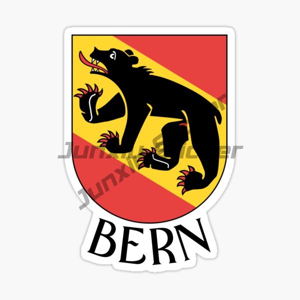 BERN SWITZERLAND Flag Car Stic - огляд і ціна Laptop Accessories Wholesale