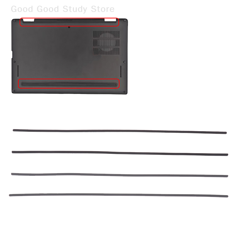 1/2Pcs Laptop Rubber Strips Co - огляд і ціна Laptop Accessories Women