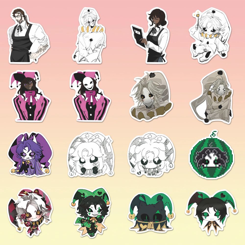 73PCS The Freak Circus Pierrot - огляд і ціна Laptop Accessories Wholesale