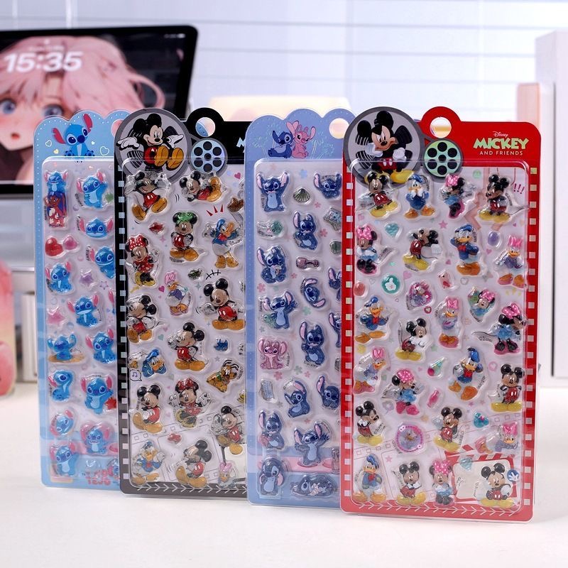 3D Relief Stickers Cute Cartoo - огляд і ціна Laptop Accessories Wholesale