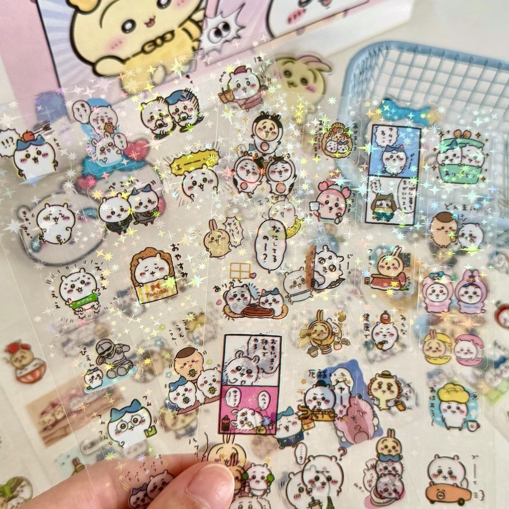 30Pcs Chiikawa Laser Stickers  - огляд і ціна Laptop Accessories Wholesale