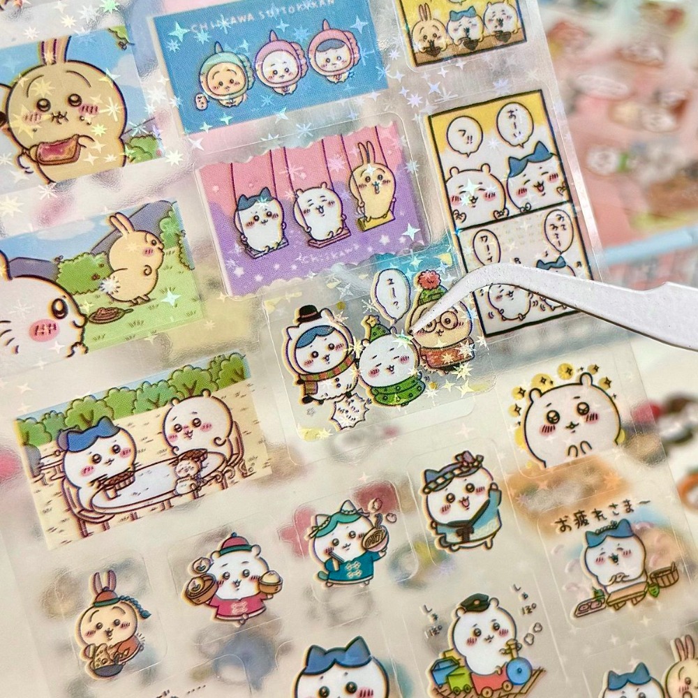 30Pcs Chiikawa Laser Stickers  - огляд і ціна Laptop Accessories Wholesale