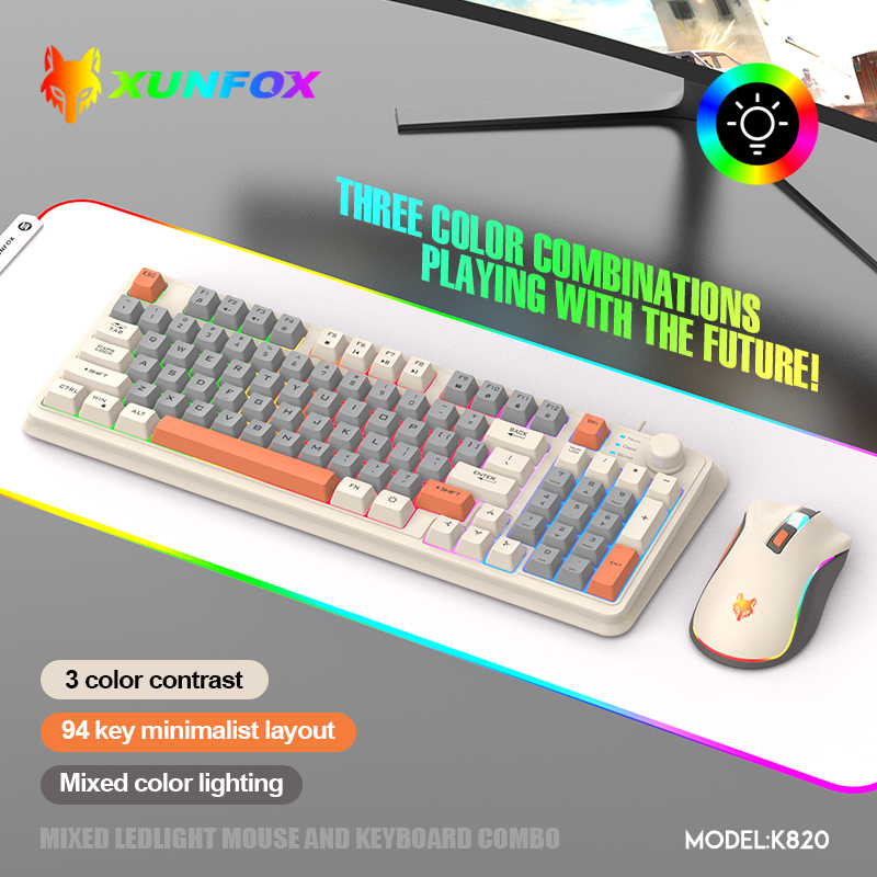 K820 USB Wired Game Keyboard M - огляд і ціна Laptop Accessories Women