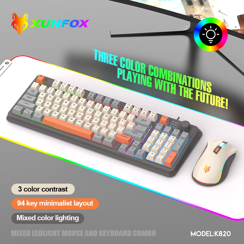 K820 USB Wired Game Keyboard M - огляд і ціна Laptop Accessories Women