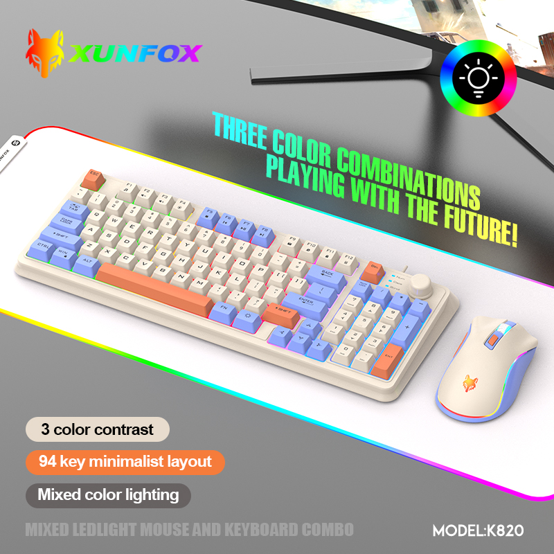K820 USB Wired Game Keyboard M - огляд і ціна Laptop Accessories Women