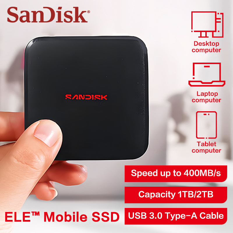 SanDisk ELE Mini Portable SSD  - огляд і ціна Laptop External Accessories