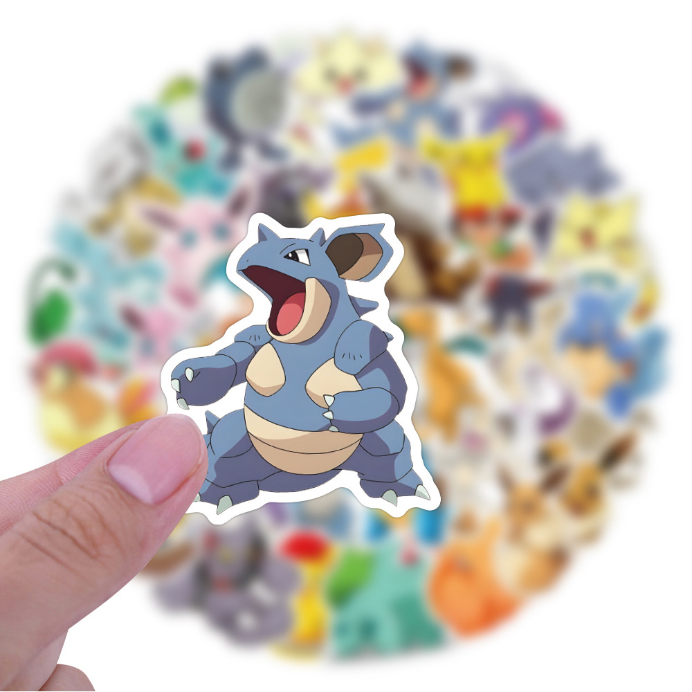 50/60pcs Cute Cartoon Anime Po - огляд і ціна Laptop Accessories Wholesale