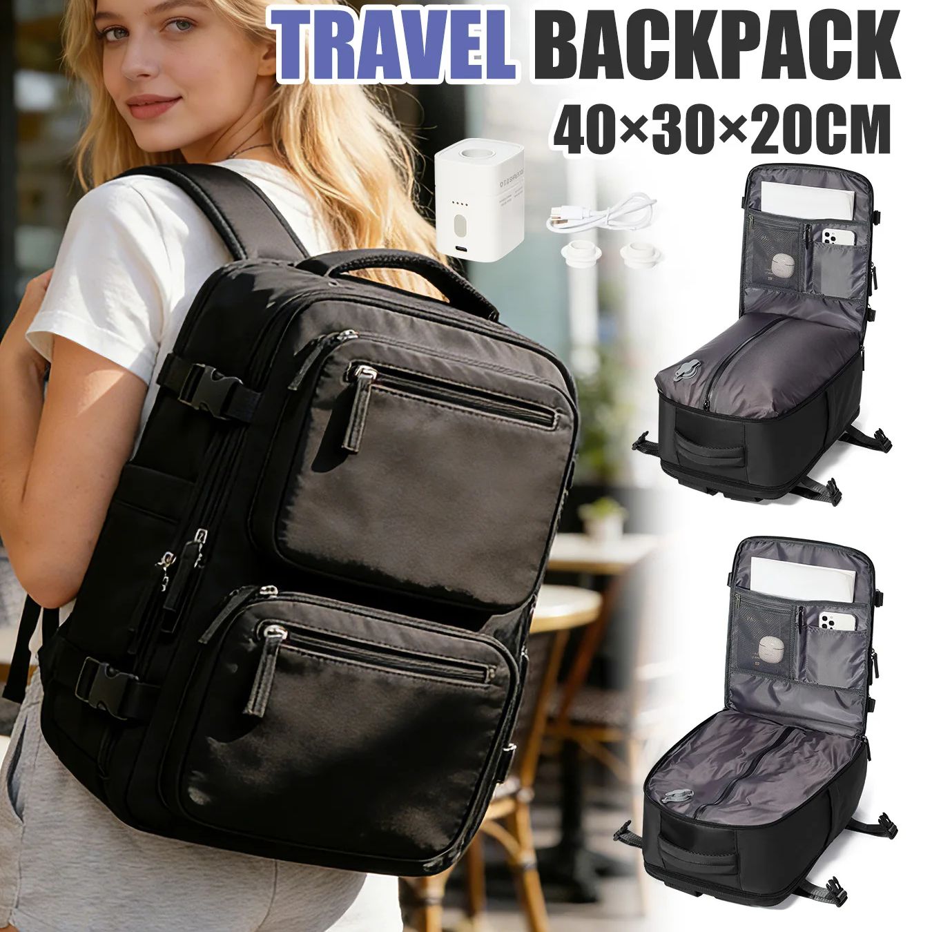 Women Backpack Vacuum Backpack - огляд і ціна Laptop Accessories Women