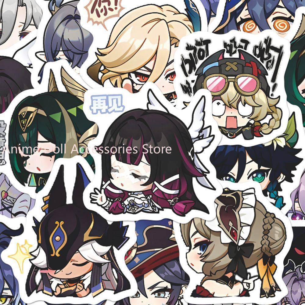 64PCS Genshin Impact Moon Maid - огляд і ціна Laptop Accessories Wholesale